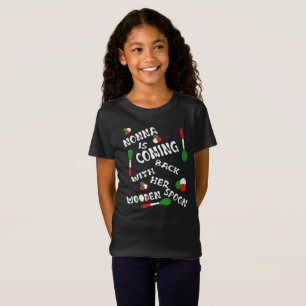 Nonna kommt mit ihrem Holzlöffel zurück T-Shirt