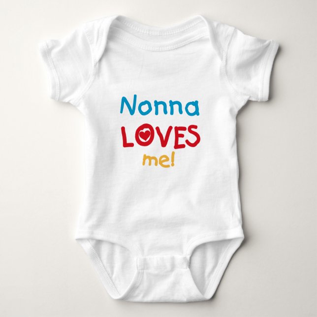 Nonna Lieben T - Shirt und Geschenke (Vorderseite)