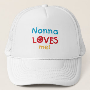 Nonna Lieben T - Shirt und Geschenke Truckerkappe