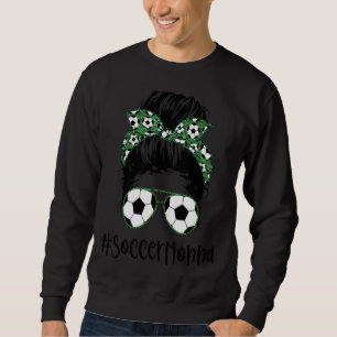Nonna Life Soccer Nonna Messy Bun Sonnenbrille Mot Sweatshirt