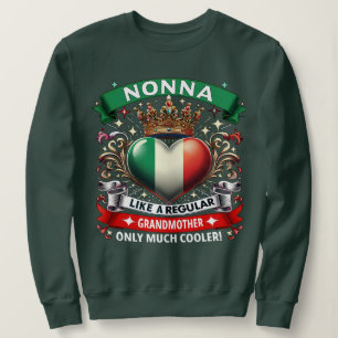 Nonna mag eine normale Großmutter Sweatshirt