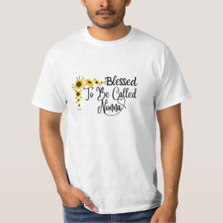 Nonna Mama Day Sonnenblume T-Shirt