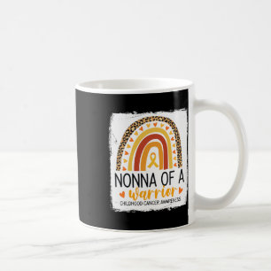 Nonna mit einem kriegerischen Krebsleoparden im Ki Kaffeetasse