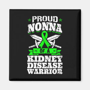 Nonna mit einer Nierenerkrankung Kriegererkennungs Magnet