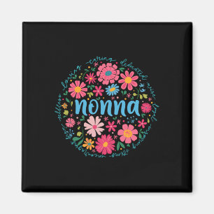 Nonna Mütter Tag der Großmutter Wildblume Blumenfr Magnet