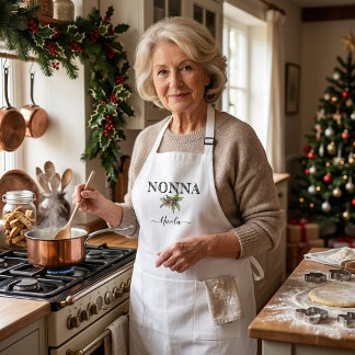 Nonna-Schürze - Benutzerdefinierter Name Personali Schürze