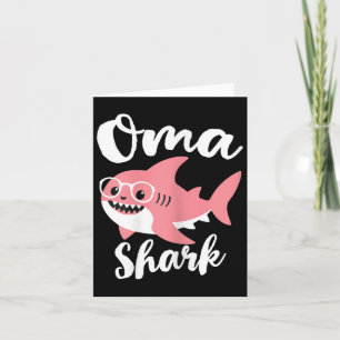 Nonna Shark Muttertag Grandma Funny Karte