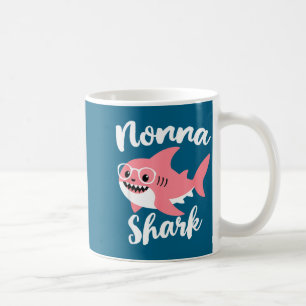 Nonna Shark Muttertag Oma Lustig Kaffeetasse