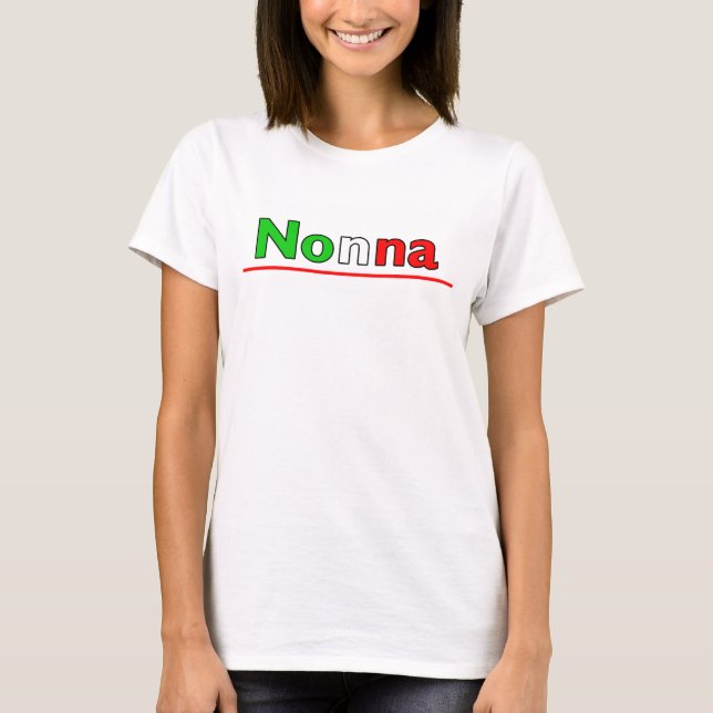 Nonna T - Shirt Shirt (Vorderseite)