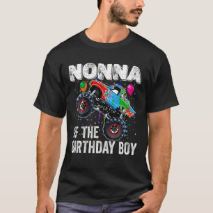 Nonna vom Geburtstagskinder-Monster Truck Geburtst T-Shirt