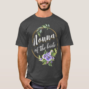 Nonna von der Braut Hochzeit Brautparty Nonna Mat T-Shirt