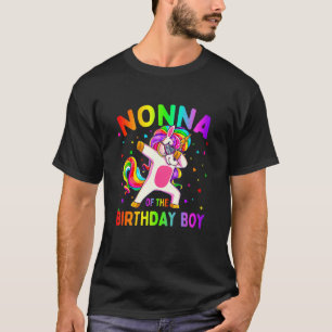Nonna von der Geburtstagspartei Boy Dabbing Unicor T-Shirt