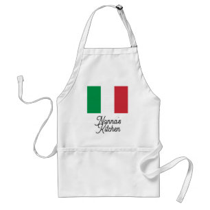 Nonnas italienische Küche-Flagge Italia  Schürze