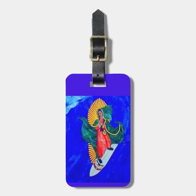 Nonne Gepäckanhänger (Vorderseite vertikal)