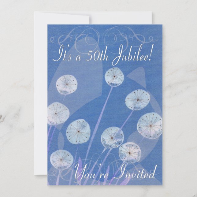 Nonnen 50. Jubiläum - Einladung (Vorderseite)