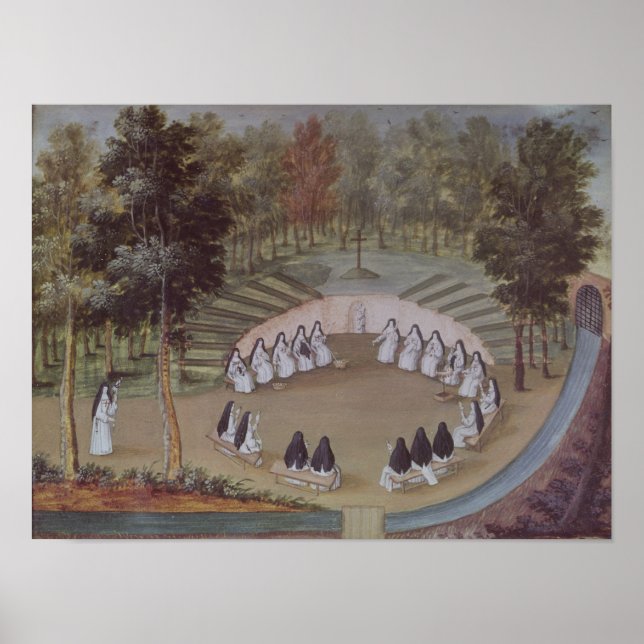 Nonnen Treffen in Einsamkeit Poster (Vorne)