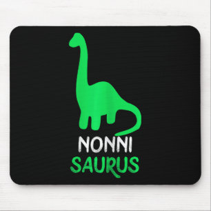 Nonni-saurus Funny Dino Dinosaur Nonnisaurus Mousepad