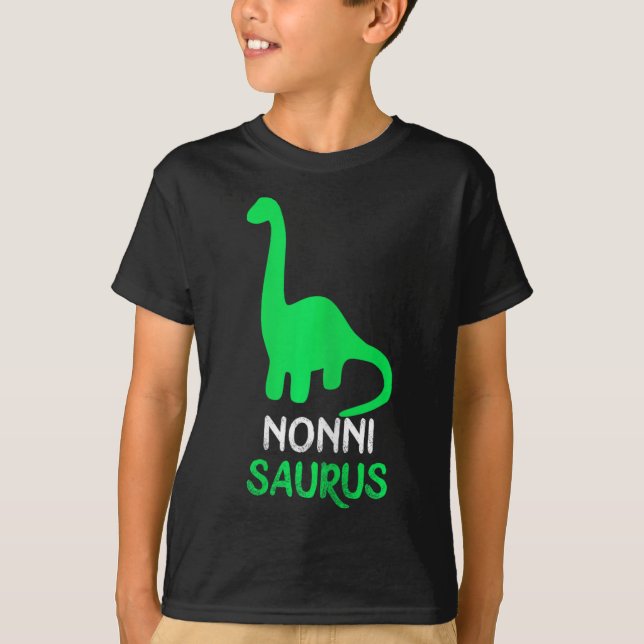 Nonni-saurus Funny Dino Dinosaur Nonnisaurus T-Shirt (Vorderseite)
