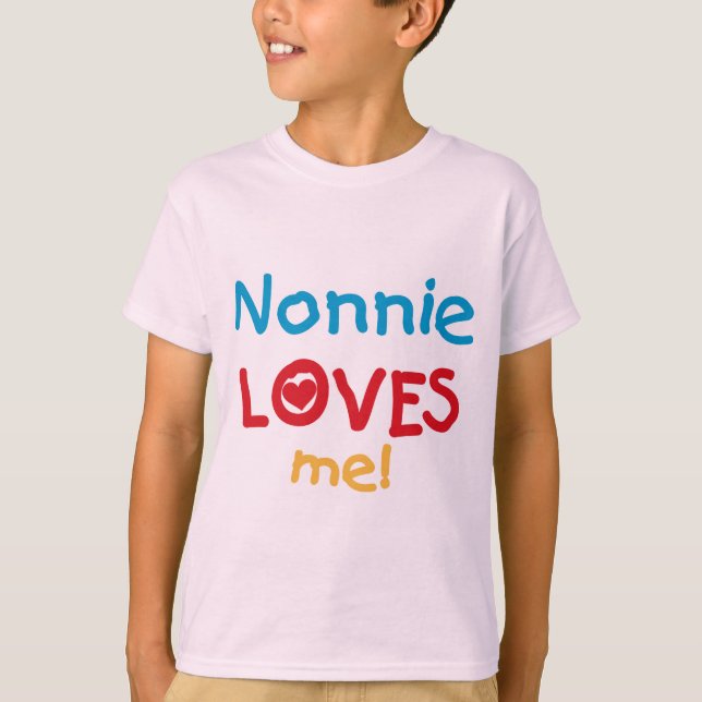 Nonnie Lieben Me Tshirts und Geschenke (Vorderseite)
