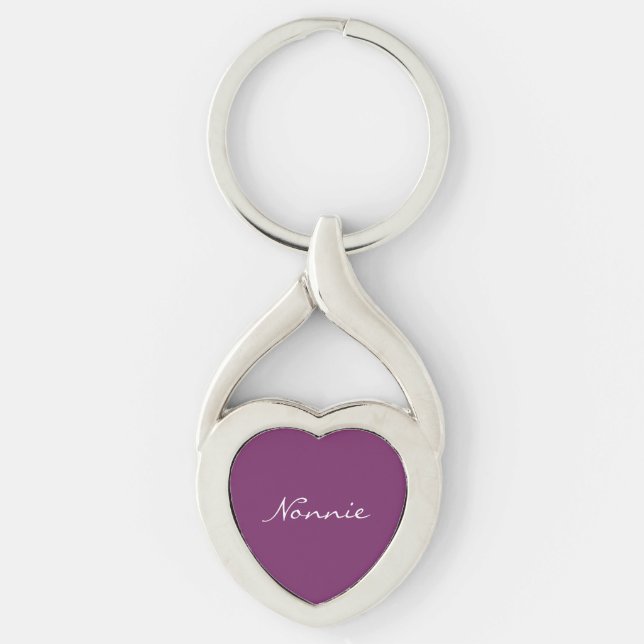 "Nonnie" Schlüsselkette Schlüsselanhänger (Vorderseite)