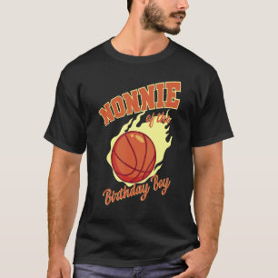 Nonnie vom Geburtstagsjunge Basketballfamilie T-Shirt