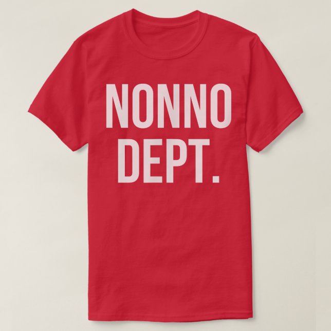 Nonno Dept  T-Shirt (Design vorne)