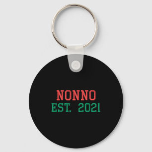 Nonno Est 2021 besticktes T-Shirt Schlüsselanhänger