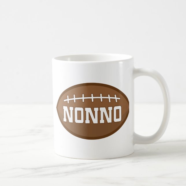 Nonno Fußball-Geschenk Kaffeetasse (Rechts)
