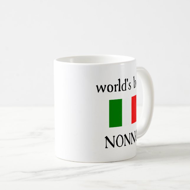 Nonno Italian Gift Coffee Tasse (VorderseiteRechts)