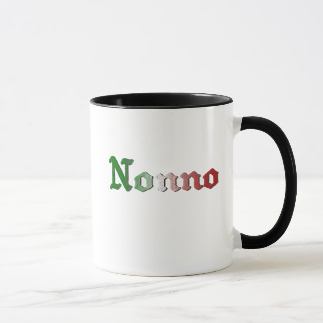 Nonno italienische großväterliche Kaffee-Tasse Tasse (Rechts)