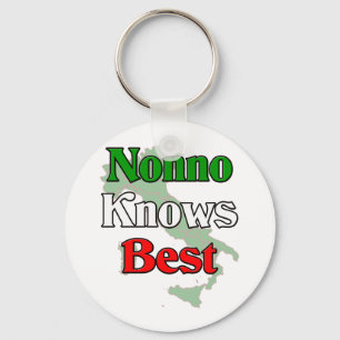 Nonno (italienischer Großvater) kennt Bestes Schlüsselanhänger