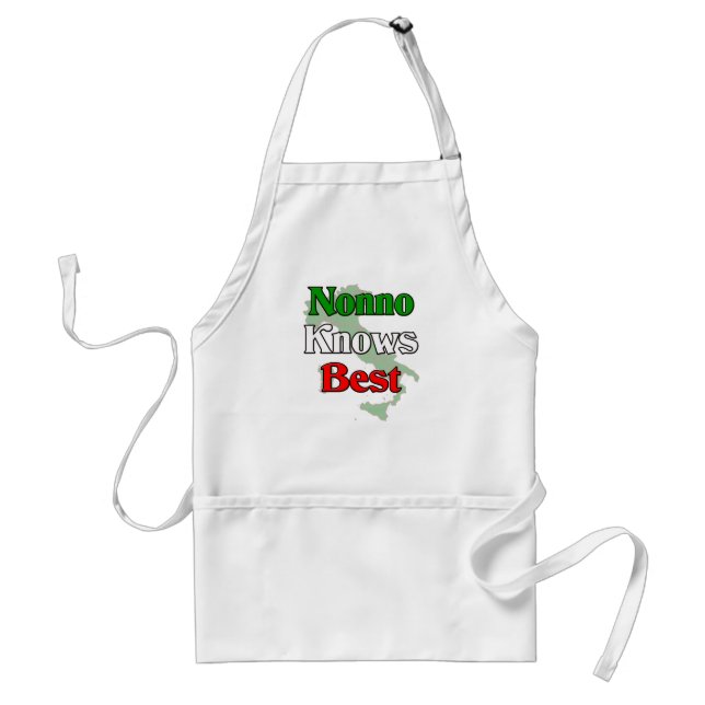 Nonno (italienischer Großvater) kennt Bestes Schürze (Vorne)