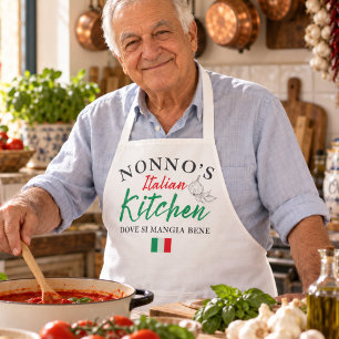 Nonnos italienische Küchenschürze - Dove Si Mangia Schürze
