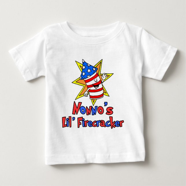 Nonnos kleiner Firecracker Baby T-shirt (Vorderseite)