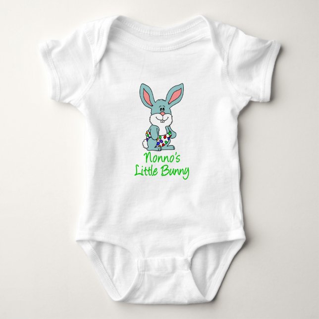 Nonno's Little Bunny Baby Strampler (Vorderseite)