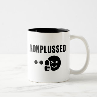Nonplused - Keine Sorgen Zweifarbige Tasse