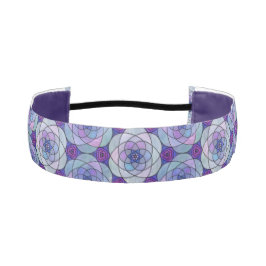 Nonslip Headband mit schmuckfarbenem Mandala