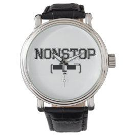 NONSTOP Gym Motivation Hoodie T - Shirt Armbanduhr