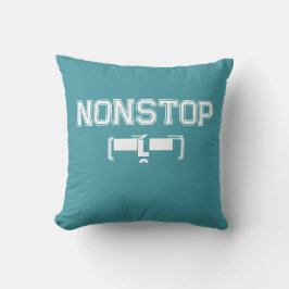 NONSTOP Gym Motivation Hoodie T - Shirt Kissen