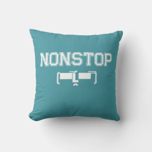 NONSTOP Gym Motivation Hoodie T - Shirt Kissen