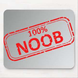 Noob Stempel 100% Mousepad