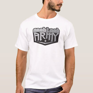 NooBTooB Armee-Weiß T-Shirt