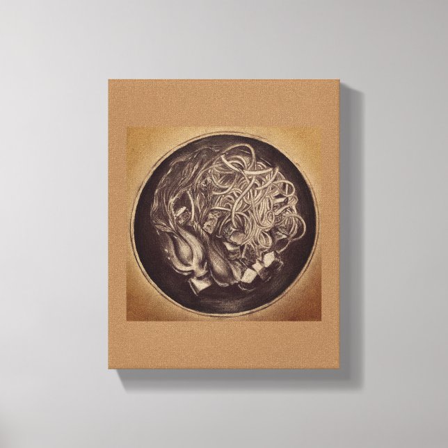 Noodle Bowl Leinwand (Vorderseite)