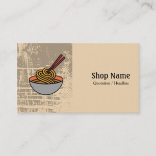Noodle Cafe Visitenkarte