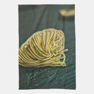 Noodle Liebesdesign Geschirrtuch