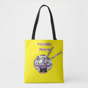 Noodle Meow Tote Bag Tasche