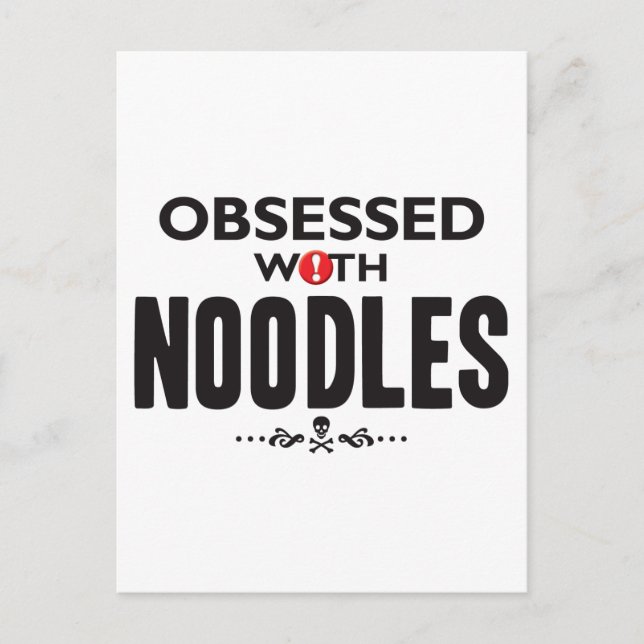 Noodles besessen postkarte (Vorderseite)