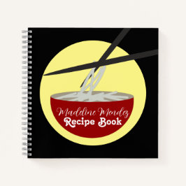 Noodles Food Koch Cook Rezept Notebook Notizbuch