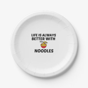 NOODLES LIFE IST BESSER PAPPTELLER