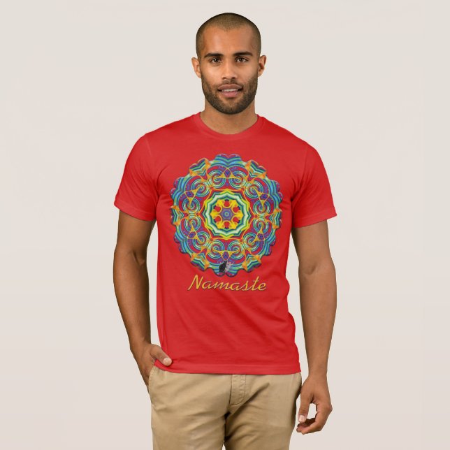 Noodles Namaste Kaleidoscope T-shirt (Devant entier)
